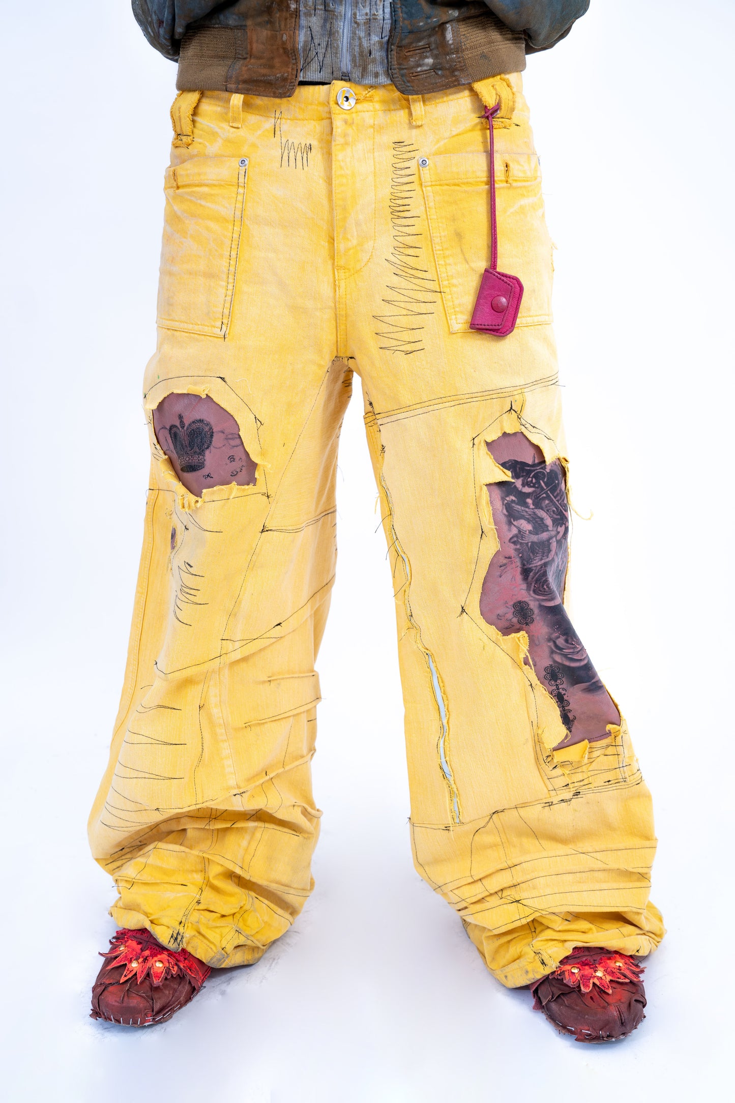 TATTEDUP YELLOW DENIM