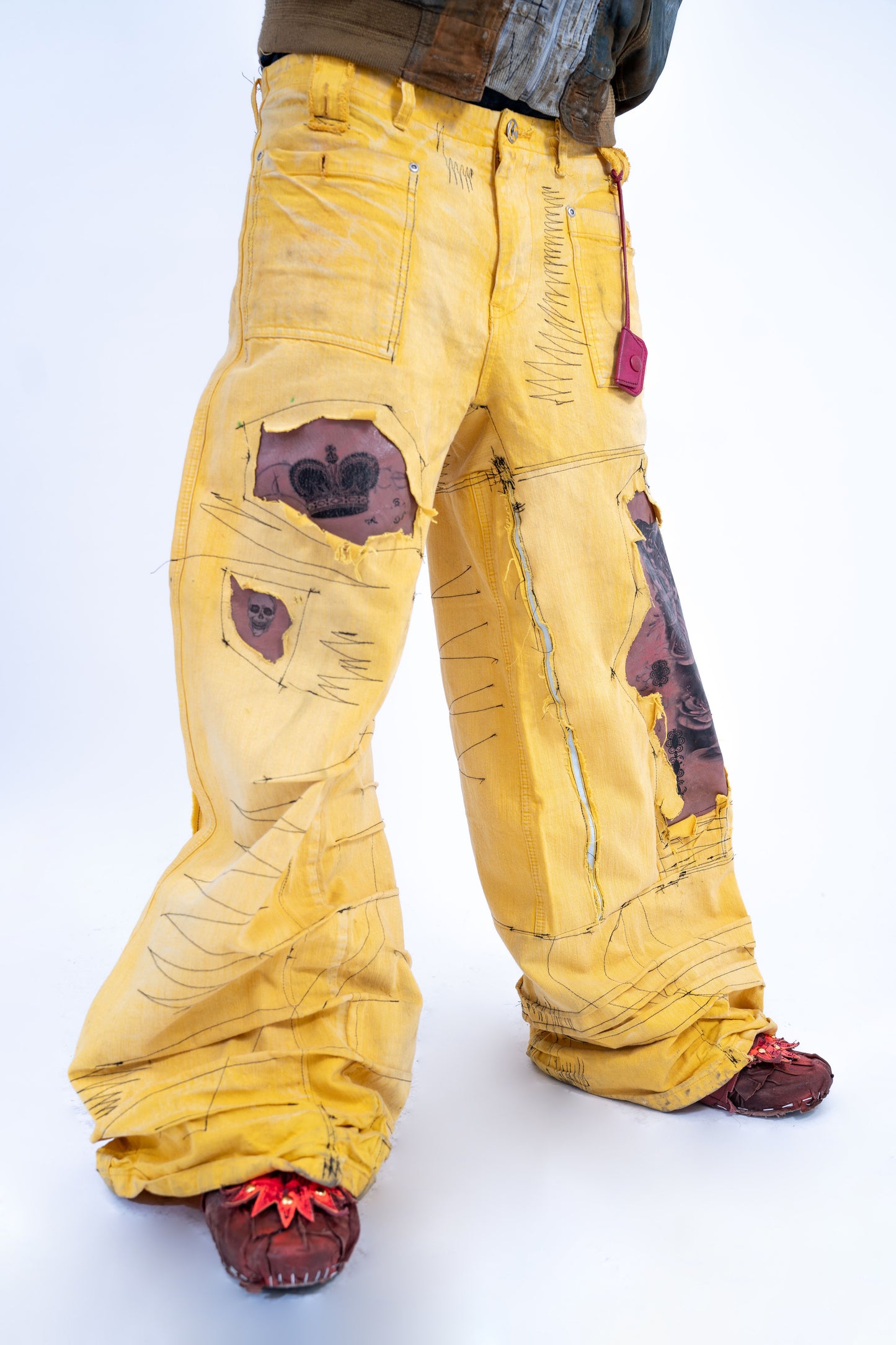 TATTEDUP YELLOW DENIM