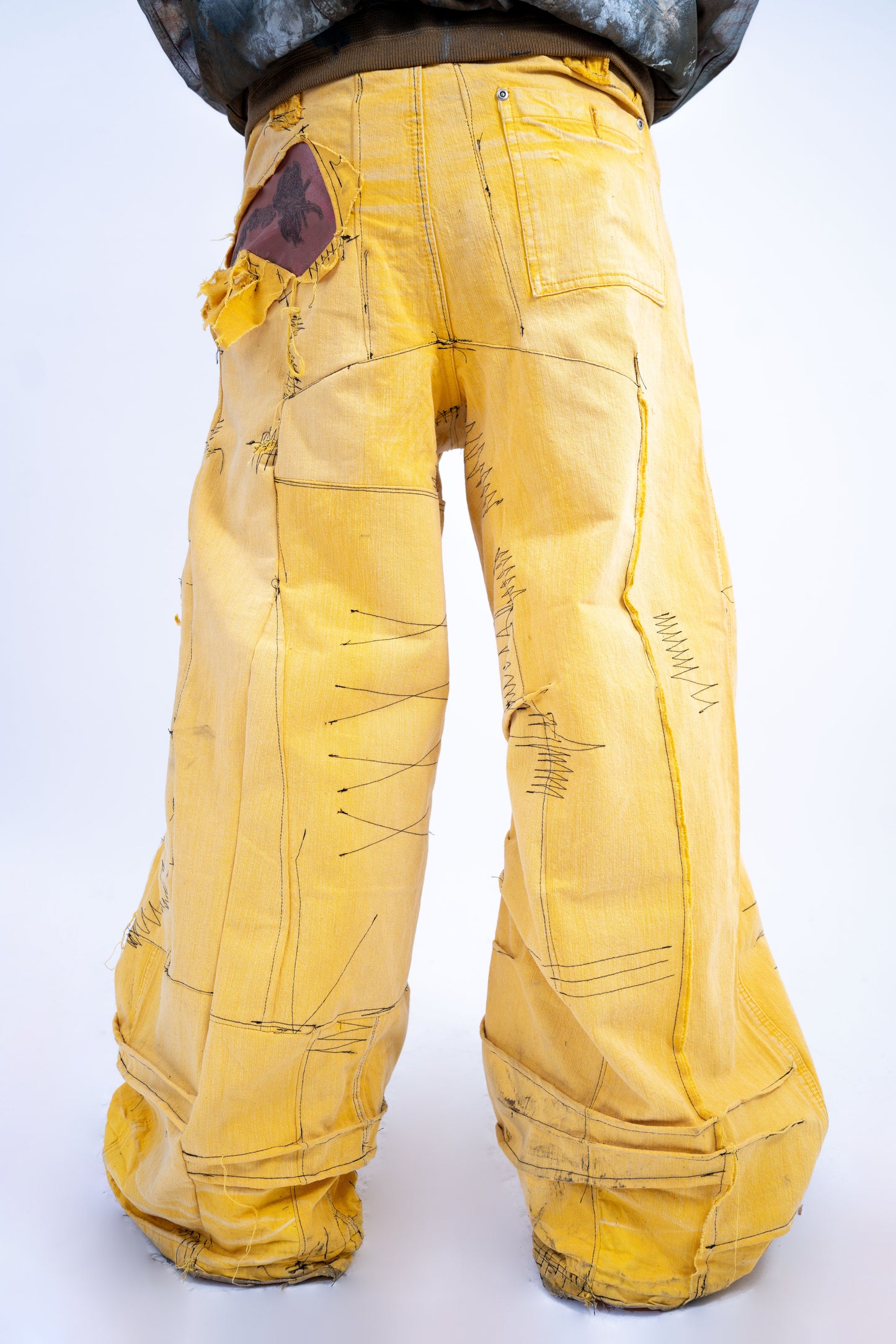 TATTEDUP YELLOW DENIM