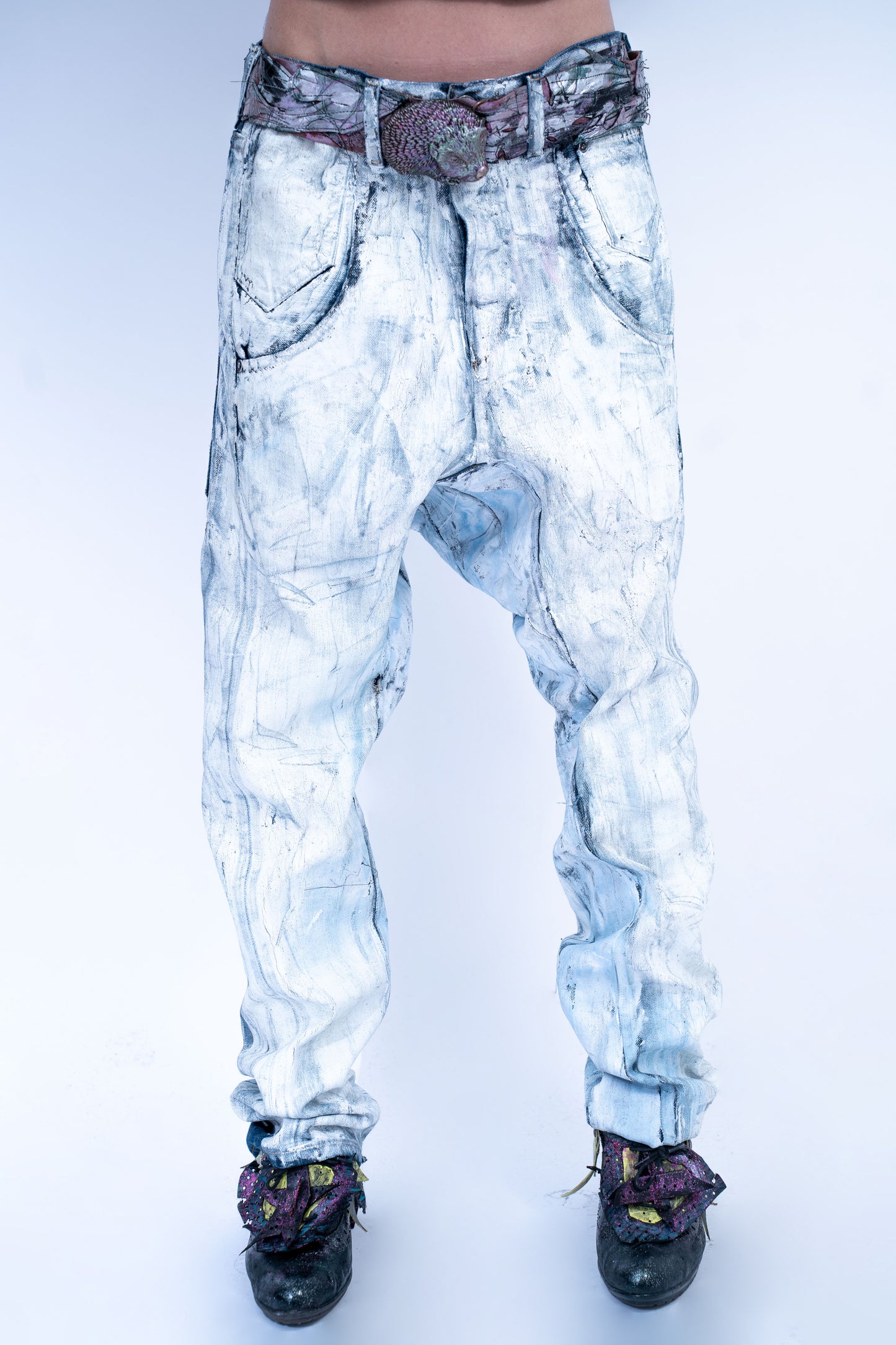 RUBBER-SKY DENIM
