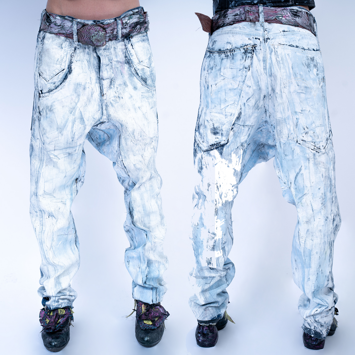 RUBBER-SKY DENIM